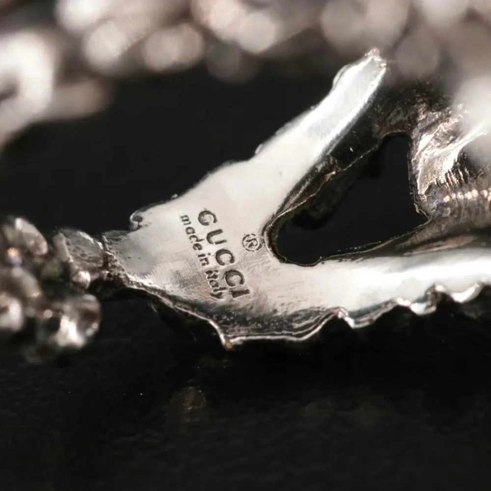 Gucci Crystal Butterfly Ring